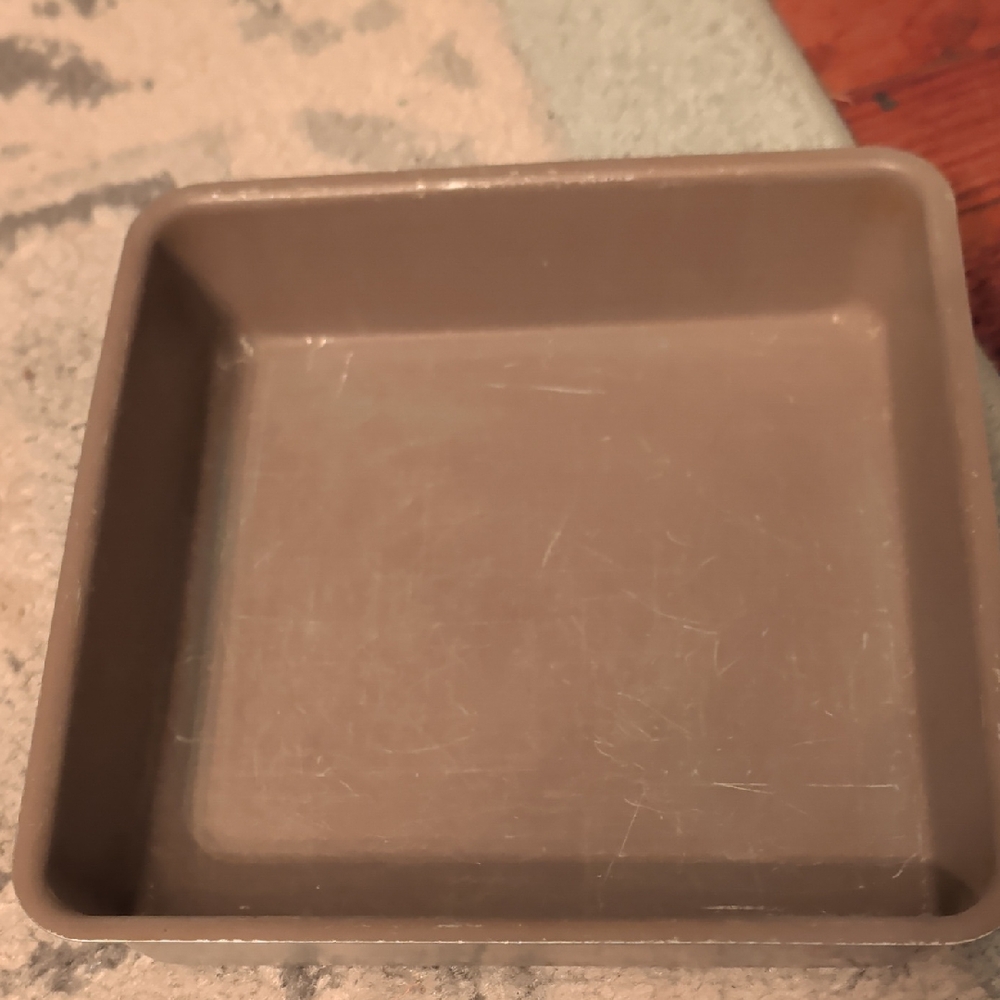 Square Brown Baking Pan